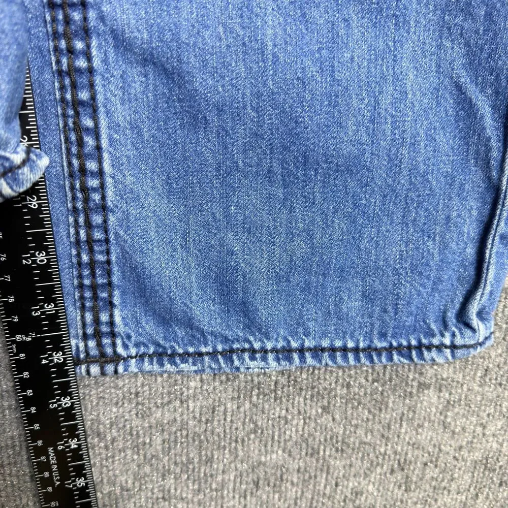 True Religion Men's Straight Jeans Size 36x32 Denim World Tour USA Buddha